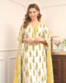Noor Blossom Printed Kurta Set with Dupatta