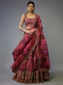 Magenta Royale Embellished Lehenga Set